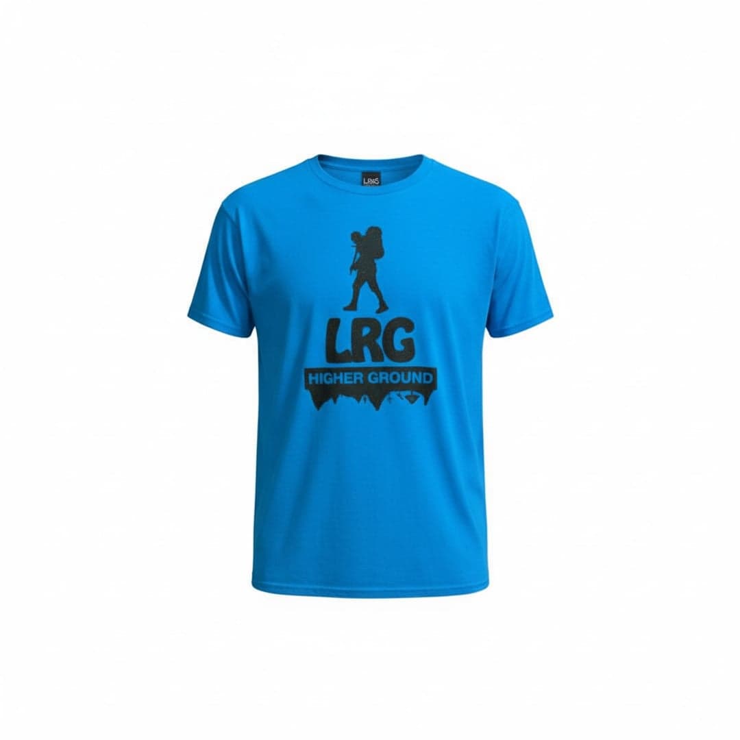 Lrg Lifted Research Group Men's Hustle Trees Logo T-Shirt Black Mid-Weight Tee - Thumbnail 2