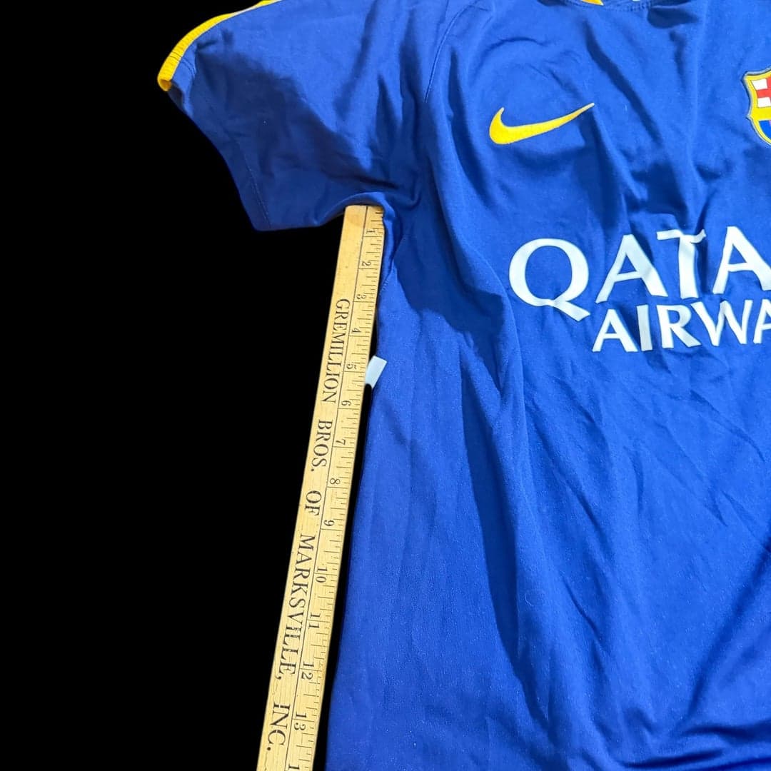 Nike FC Barcelona Dri-Fit Training Soccer Jersey 2015/2016 - Thumbnail 6
