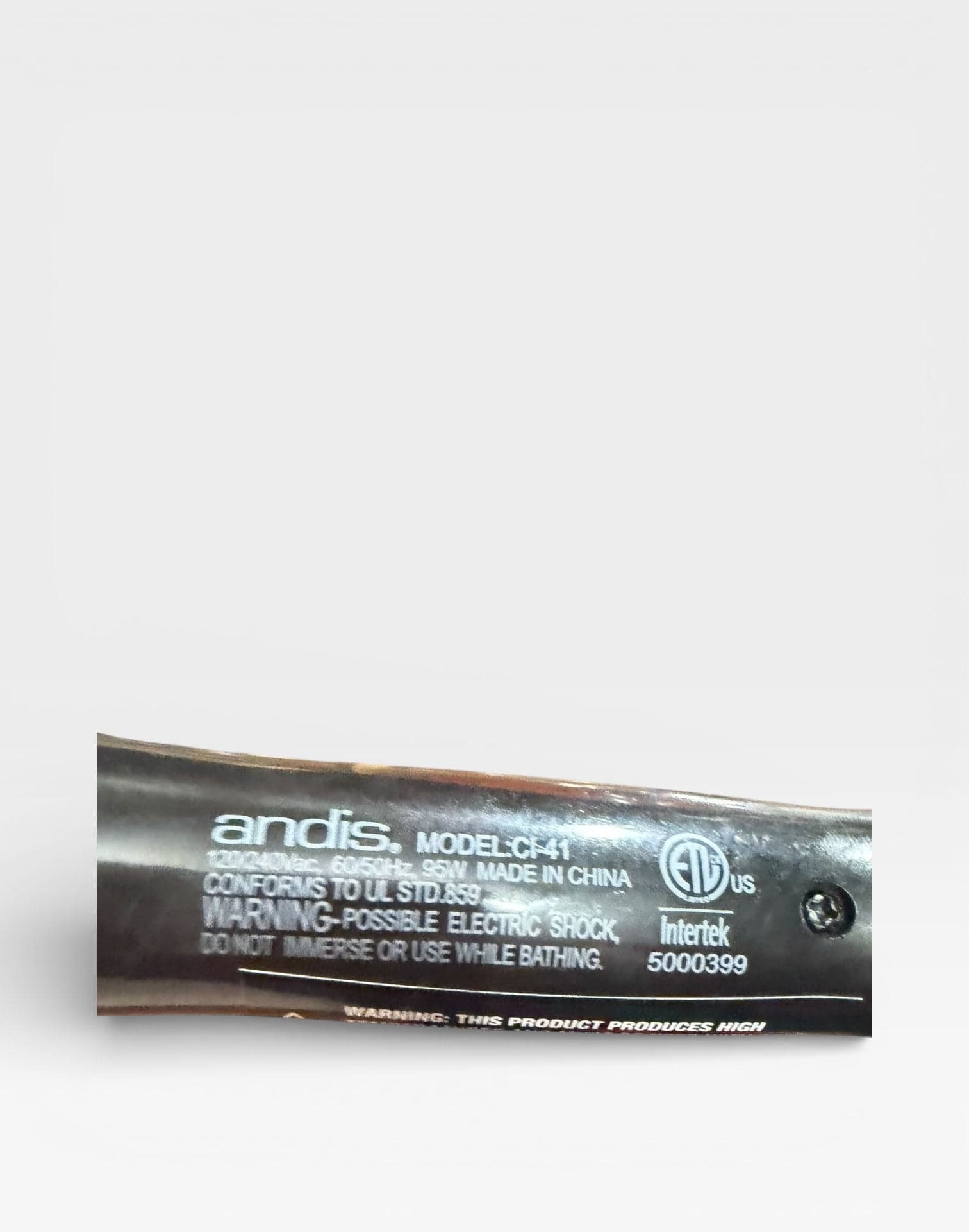 Andis Model CI-41 Professional Ceramic Curling Iron with Adjustable Heat Settin - Thumbnail 3