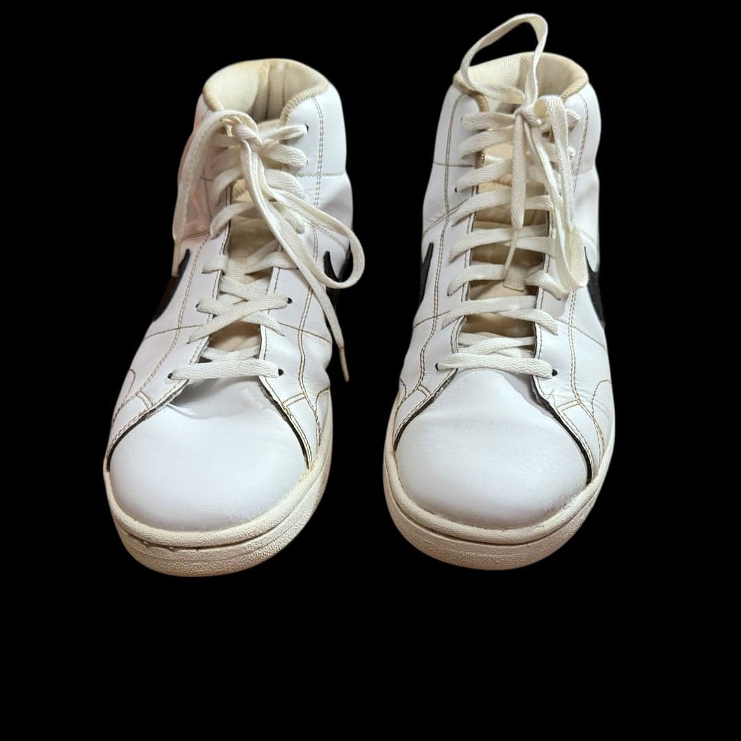 Nike Court Royale 2 Mid White Black Onyx CQ9179-100 - Thumbnail 4