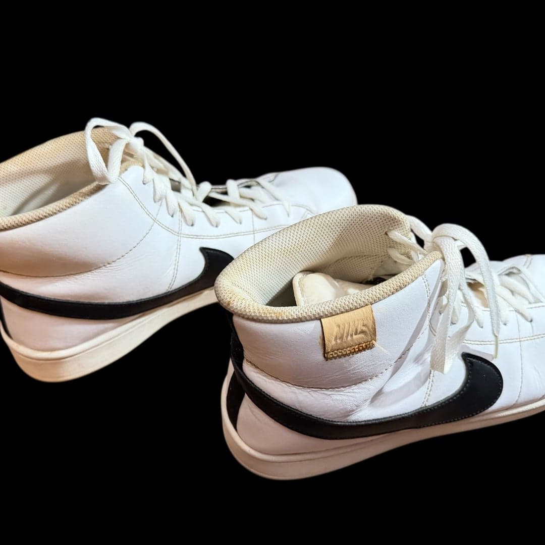 Nike Court Royale 2 Mid White Black Onyx CQ9179-100 - Thumbnail 2