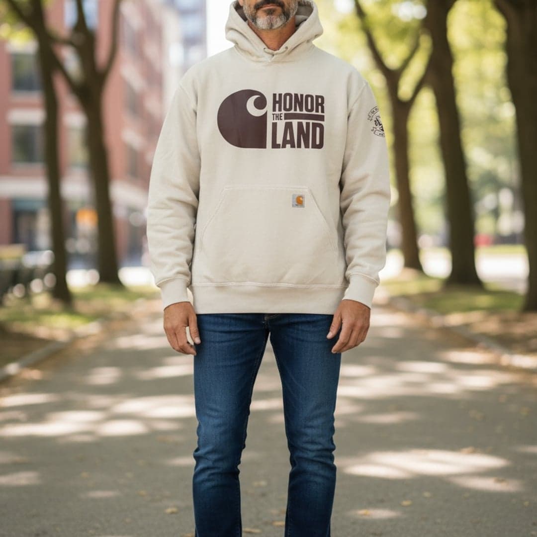 Carhartt Long-Sleeve Hoodie M - Thumbnail 2