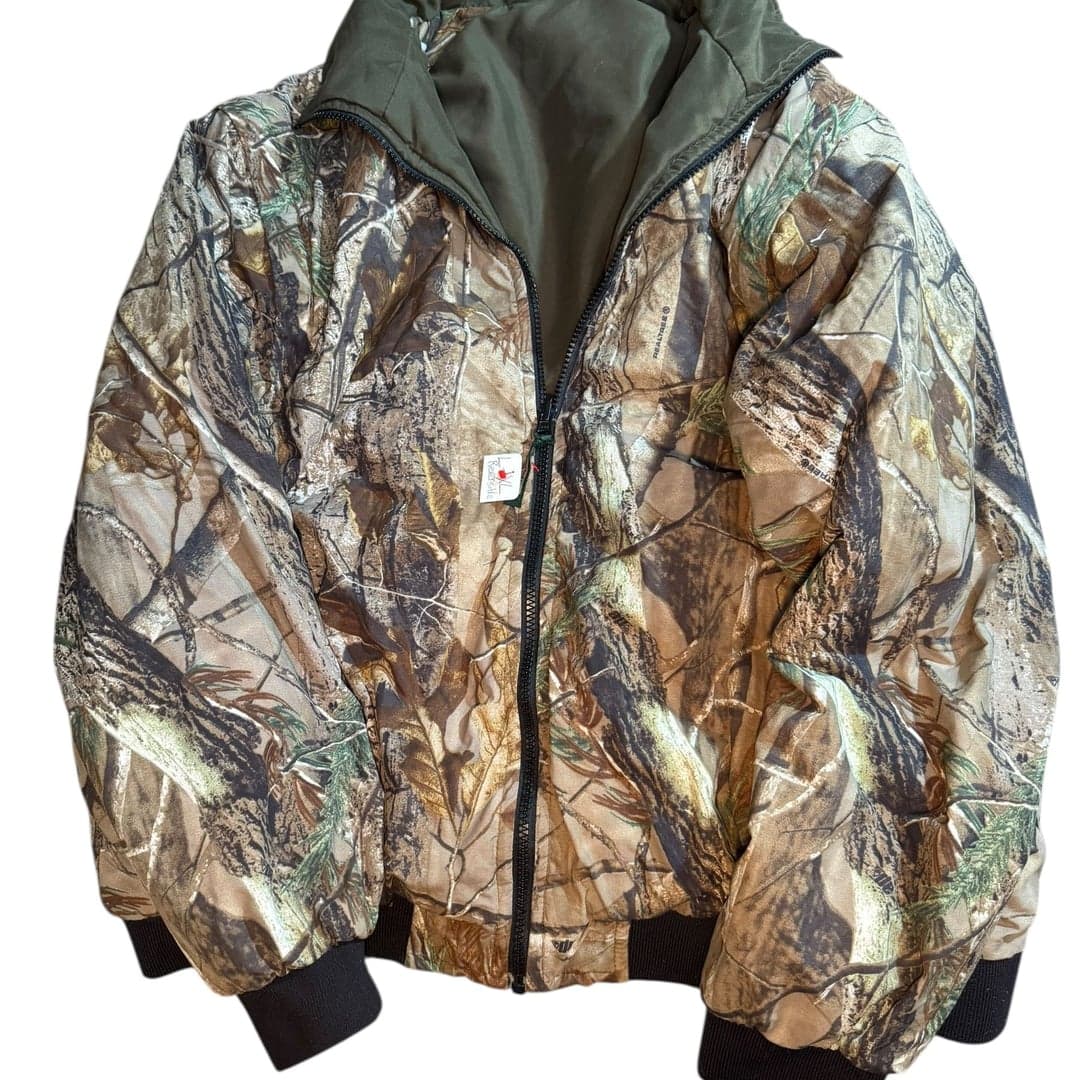 Remington Reversible Realtree Camo Insulated Hunting Jacket Men’s XL - Image 1