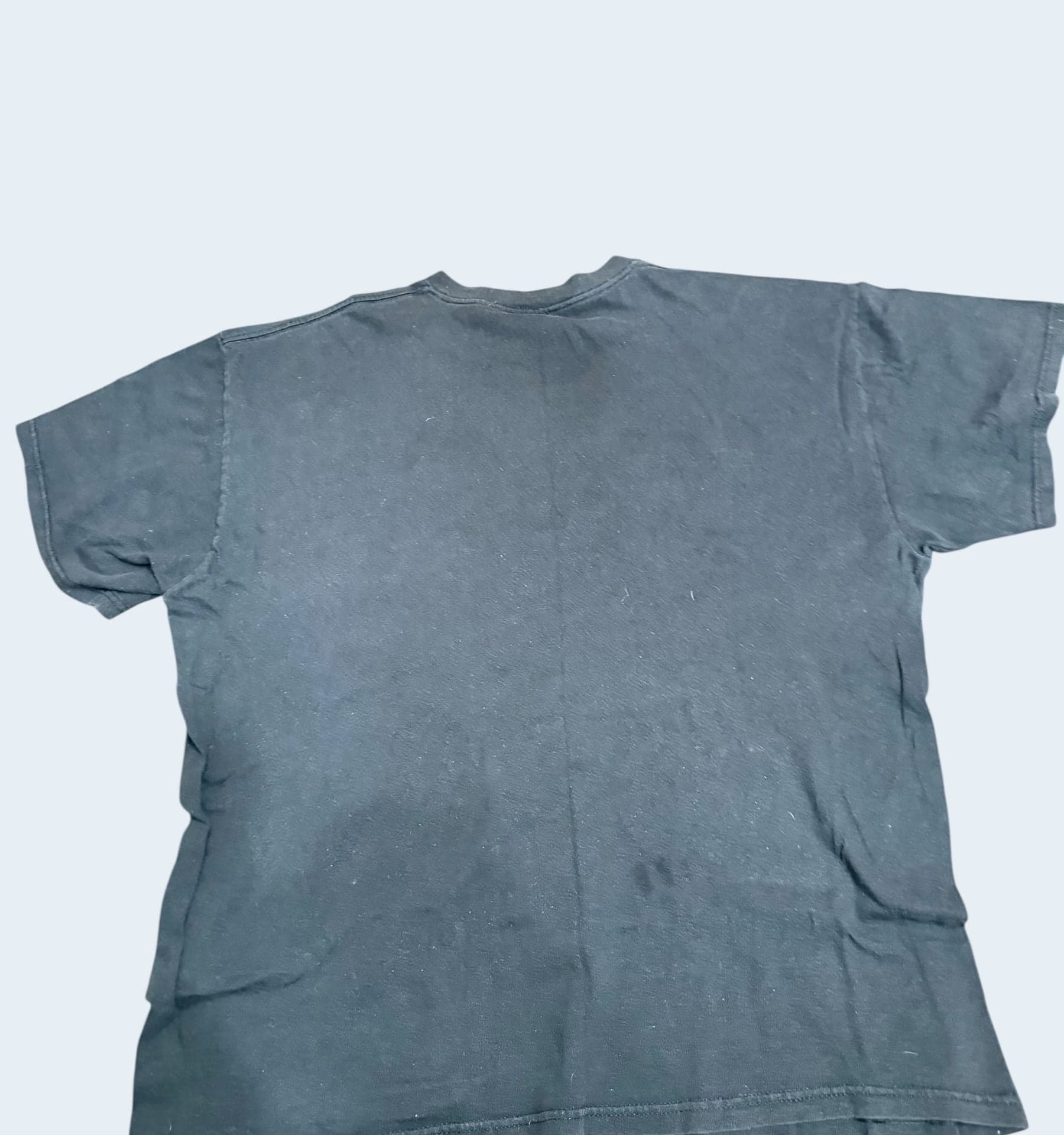 Vintage 2009 Zion Rootswear Johnny Cash Middle Finger Graphic T-Shirt 2X - Thumbnail 2