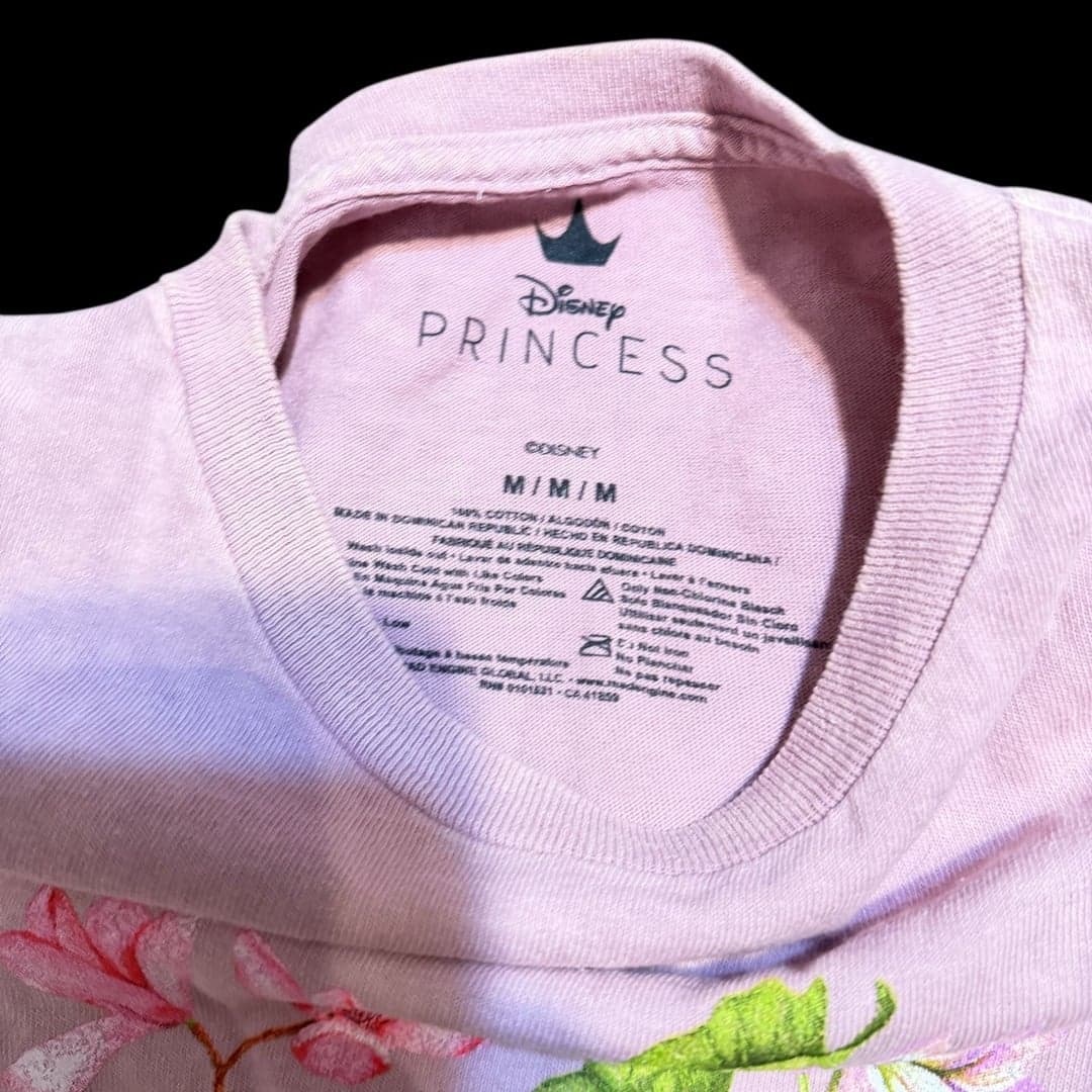 Fifth Sun Disney Princess Flowers Graphic Tee - Thumbnail 4