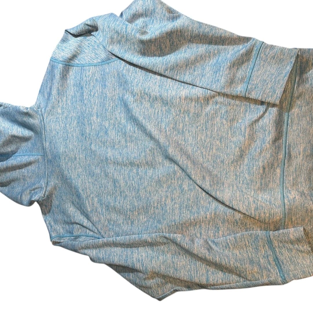 Under Armour Men’s Medium Pullover Hoodie Blue Orange Logo Style 123589 - Thumbnail 2