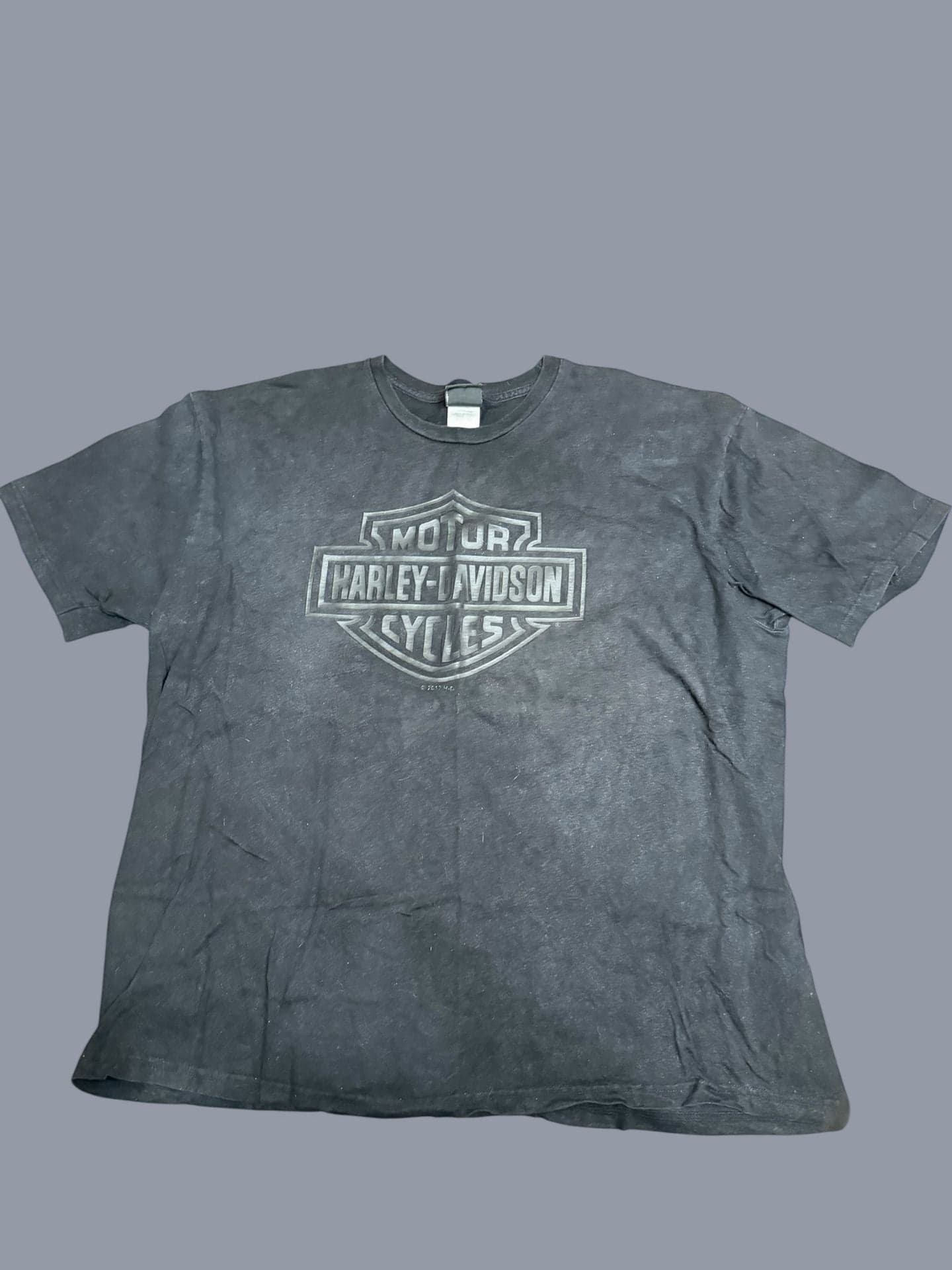 Harley-Davidson Peterson's South Miami Florida Bar & Shield T-Shirt 2XL - Image 1