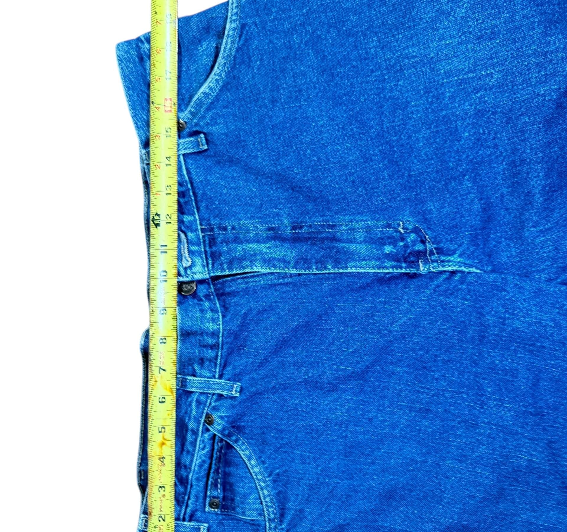 Dickies W316AAB Carpenter Jeans Men’s 36W x 29L Blue Denim Workwear - Thumbnail 8