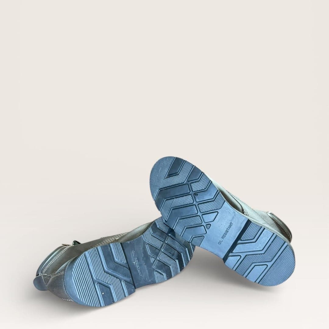 Gauchos Leather Lace-Up Work Boots Size 8 - Thumbnail 5