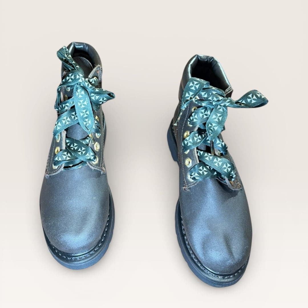 Gauchos Leather Lace-Up Work Boots Size 8 - Thumbnail 3