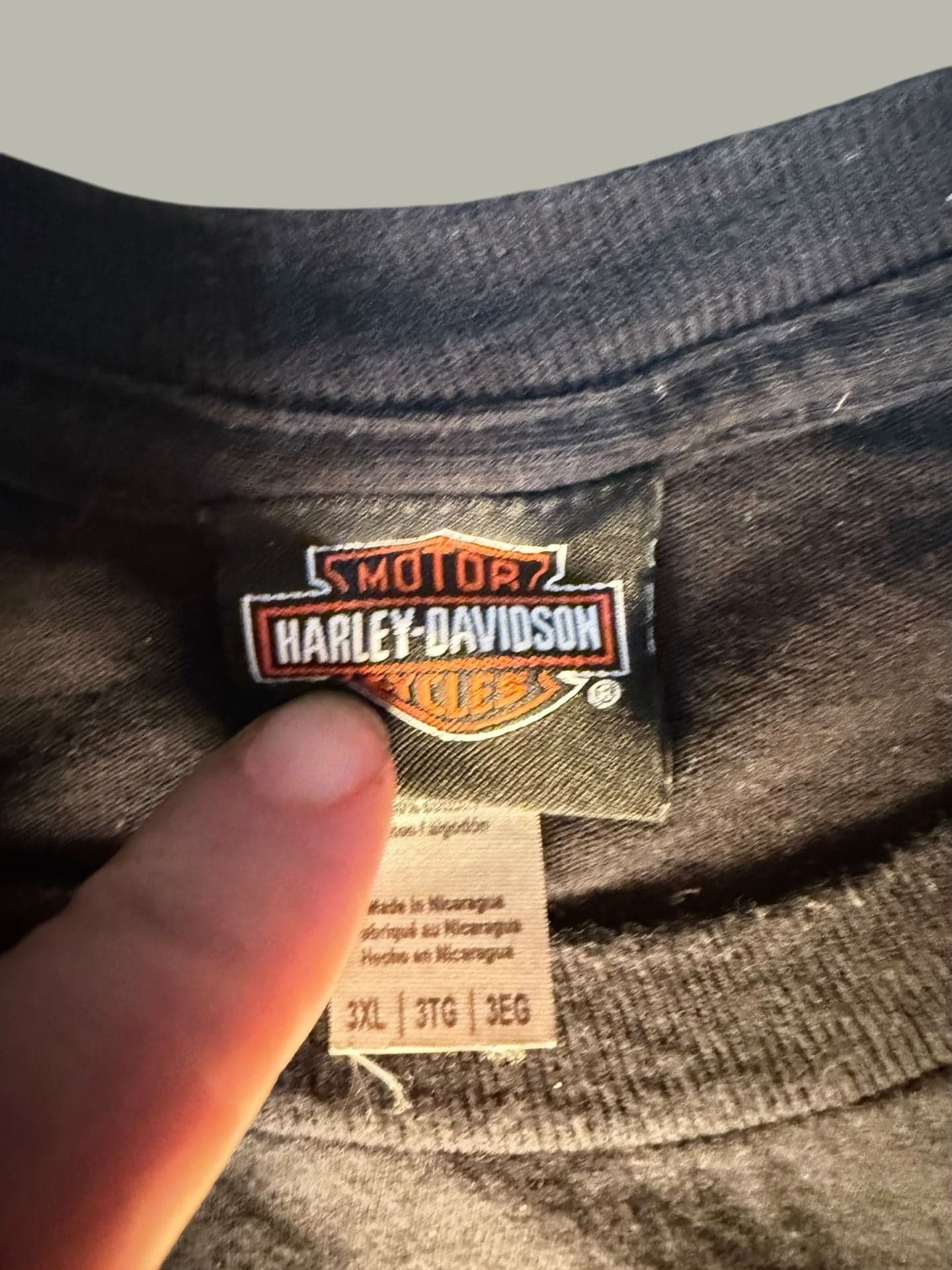 Harley-Davidson Orlando Florida Pirate Skull Long Sleeve Graphic T-Shirt 3XL - Thumbnail 3