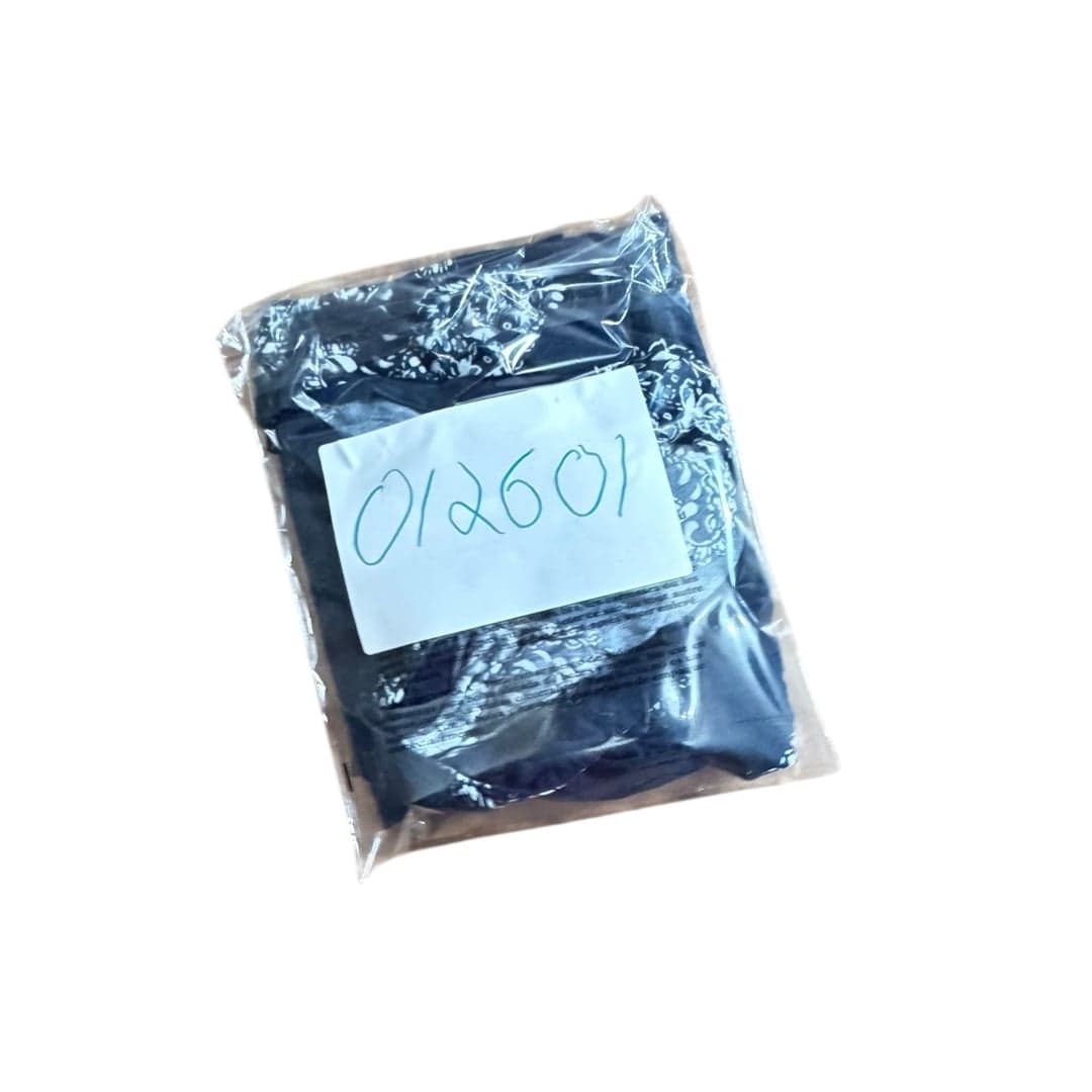 H&M Womens Paisley V Neck Sleeveless Blouse Blue Size 8 - Thumbnail 7