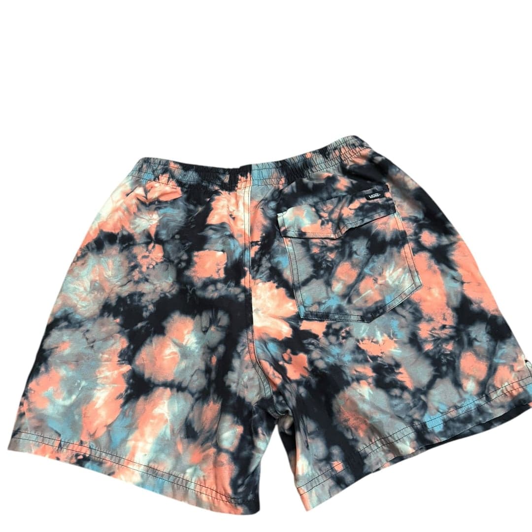 Vans Mixed Volley 16 Short Black Tie Dye - Thumbnail 3