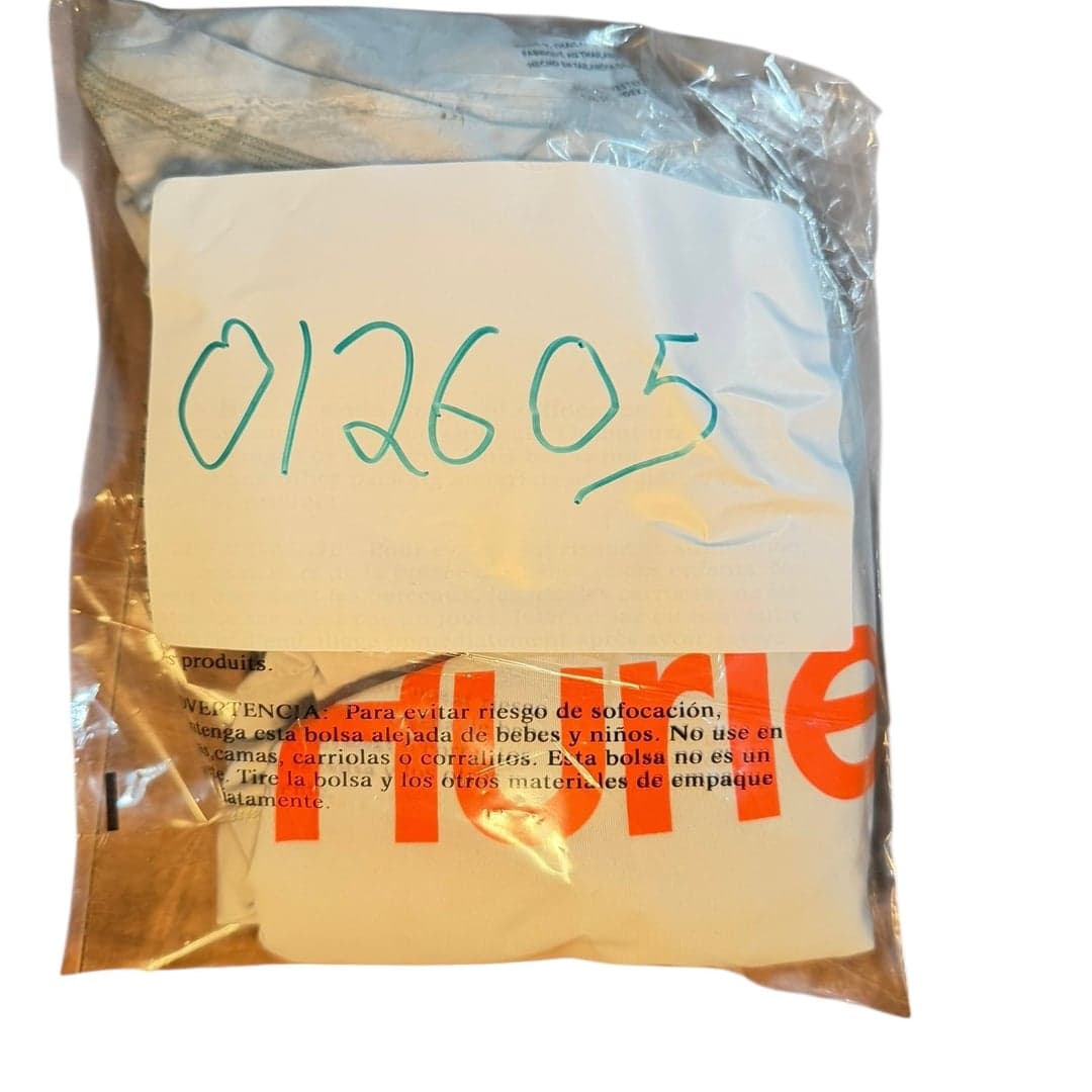 Hurley Men's Short Sleeve Rash Guard, Light Grey/Orange, Size XL — UPF 50+ - Thumbnail 6