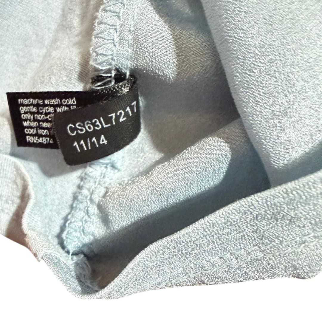 The Limited Light Blue Sleeveless Blouse Women’s Size Small - Thumbnail 4