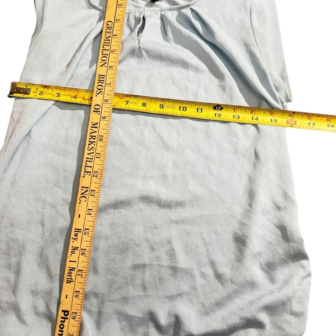 The Limited Light Blue Sleeveless Blouse Women’s Size Small - Thumbnail 6