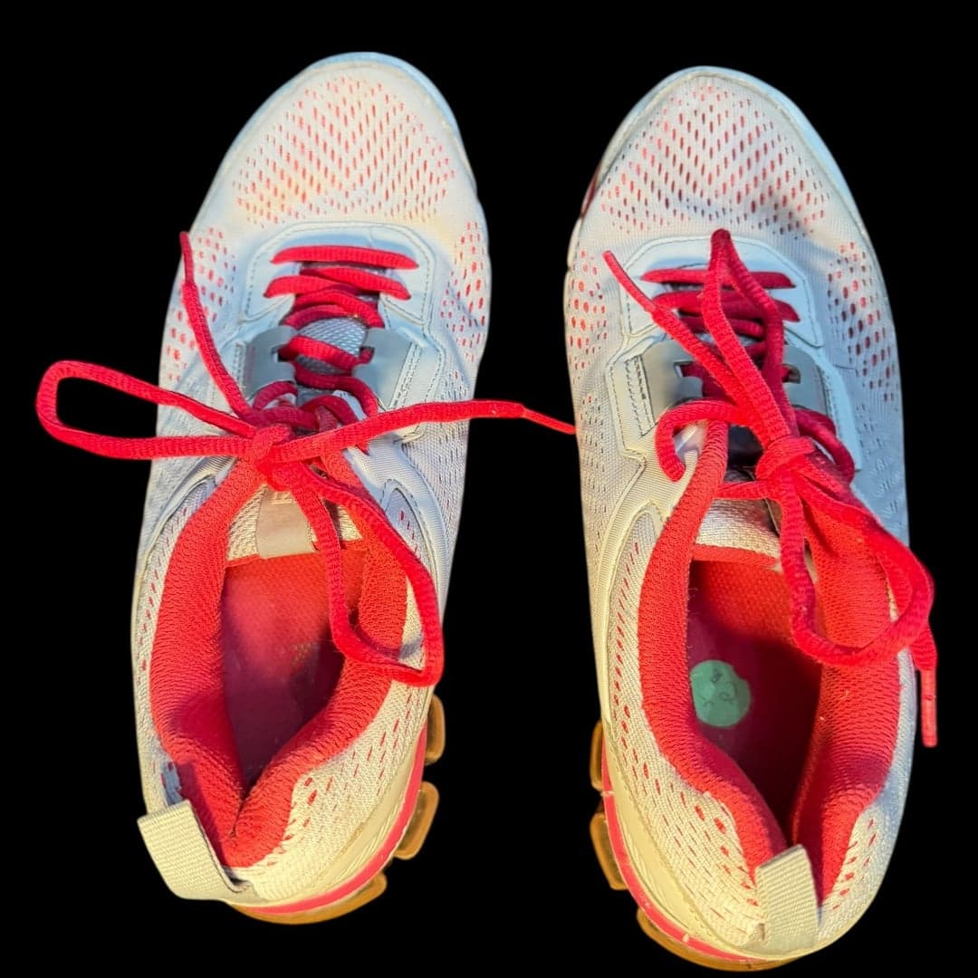 Reebok JetRide Women’s Running Shoes White Pink Size 8 JAP506 - Thumbnail 5