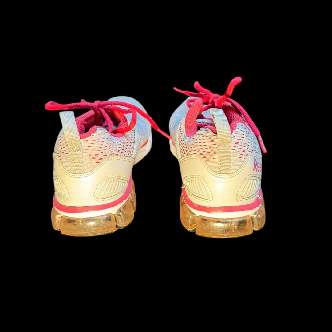 Reebok JetRide Women’s Running Shoes White Pink Size 8 JAP506 - Thumbnail 4