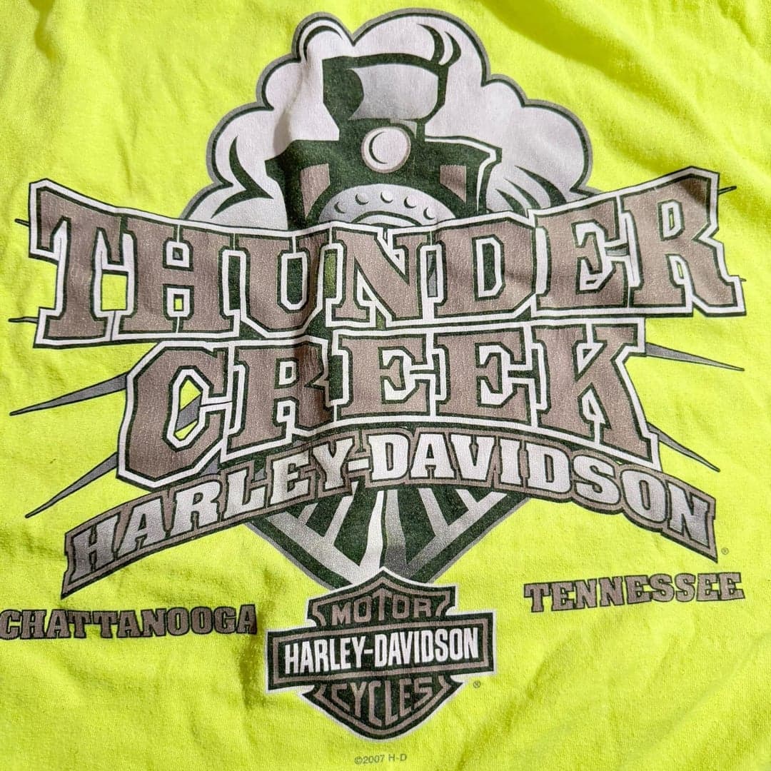 2012 Harley-Davidson Thunder Creekj Chattanooga Safety T-Shirt 2XL - Thumbnail 6
