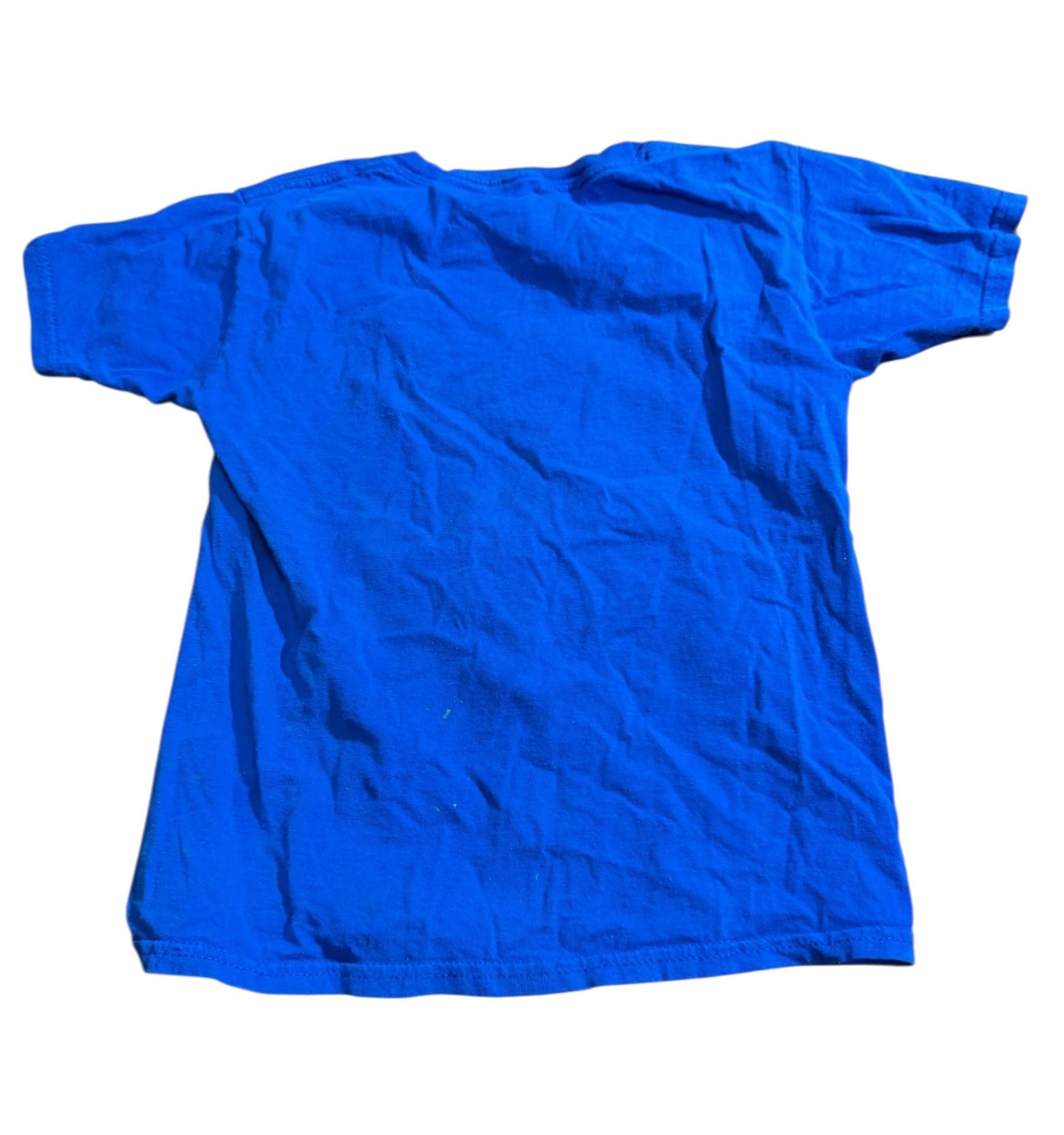 Jurassic World Boys T-Rex Graphic Blue T-Shirt Size S (6/7) - Thumbnail 4