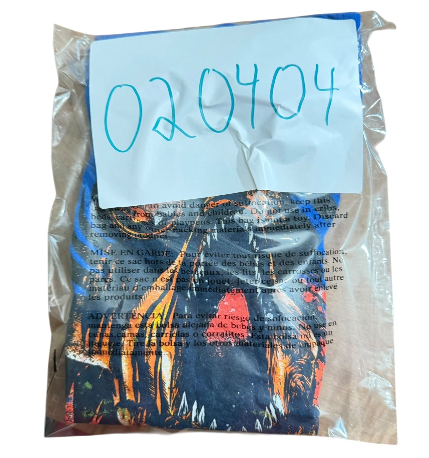 Jurassic World Boys T-Rex Graphic Blue T-Shirt Size S (6/7) - Thumbnail 5