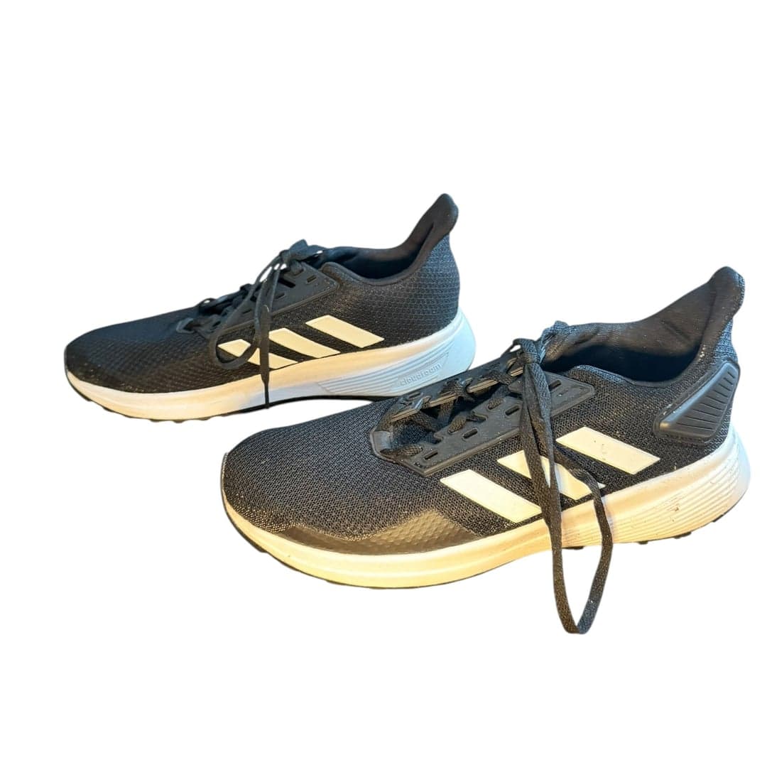 Adidas Duramo 9 Running Shoes Women’s 6 Black White BB7061 - Thumbnail 2