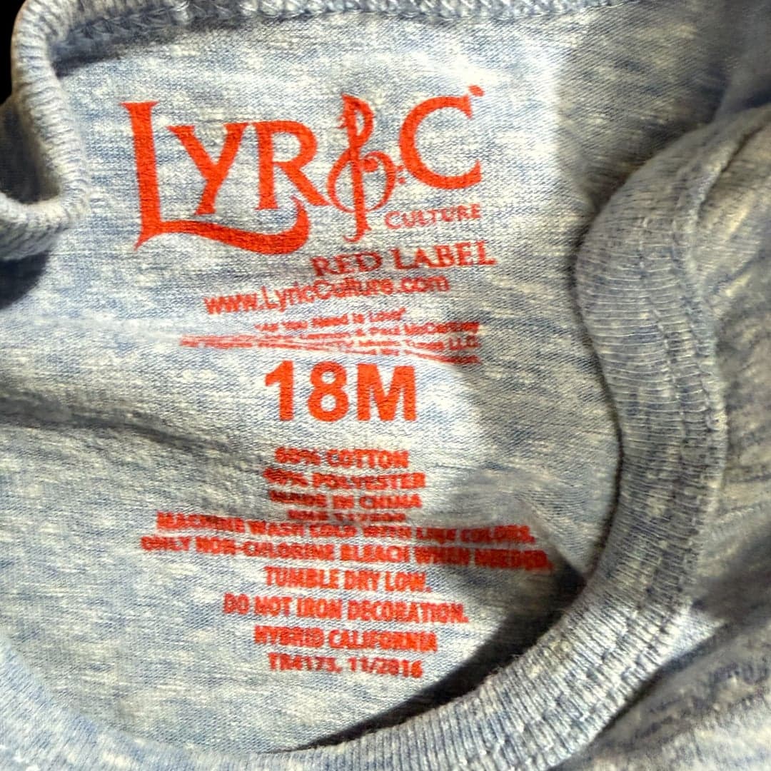 The Beatles All You Need Is Love Baby Bodysuit - Thumbnail 3