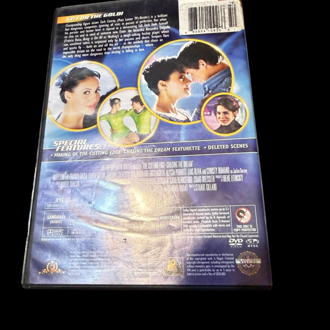 The Cutting Edge: Chasing the Dream (DVD, 2008) - Thumbnail 2