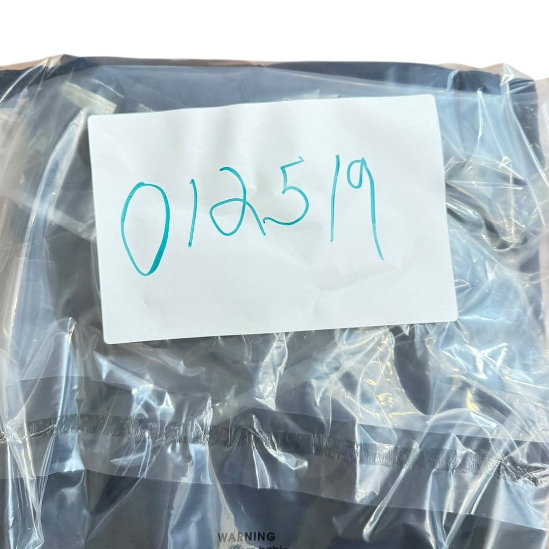 Green Tea Womens Lounge Pants Black Drawstring Straight Leg Size M - Thumbnail 8