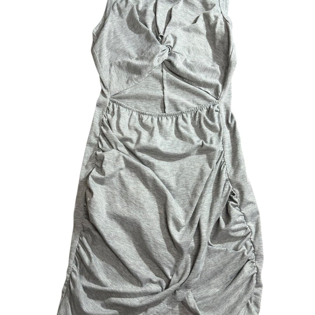 Beachsissi Swimwear XL Gray Dress Long Sleeveless