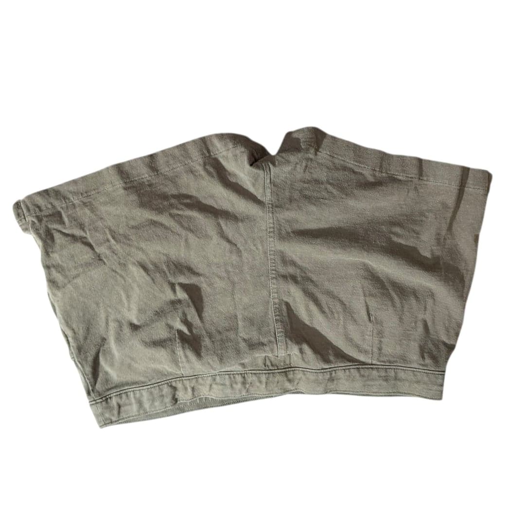 Calvin Klein Jeans Olive Green Cotton Shorts Womens Size M - Thumbnail 2