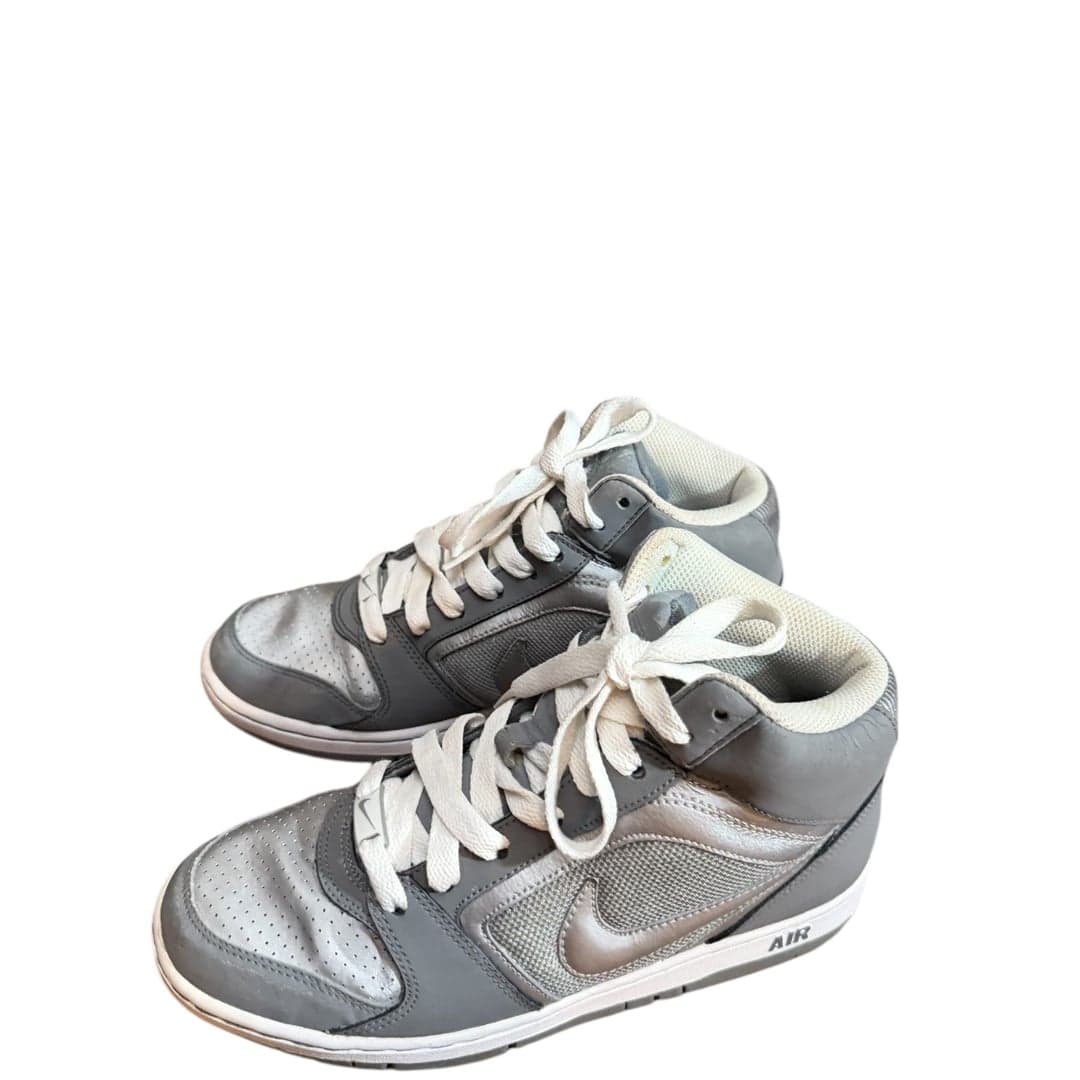 Nike Air Prestige III Mid Men’s US 7.5 Grey Silver White 334480-006 - Thumbnail 2