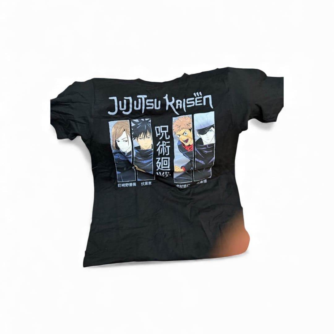 Jujutsu Kaisen Men's Black Anime Graphic T-Shirt - Image 1