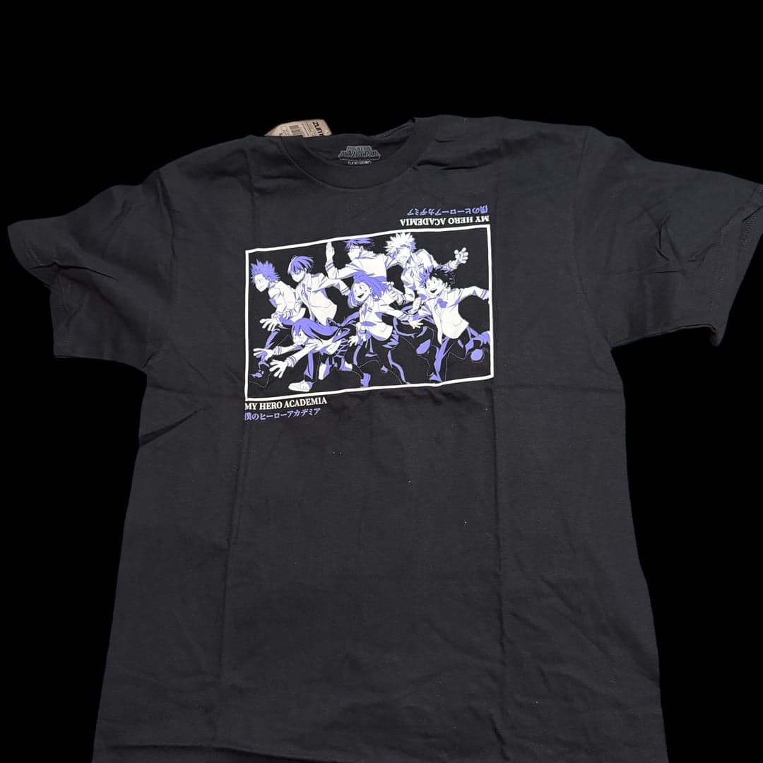 My Hero Academia Class 1-A Black T-Shirt - Image 1
