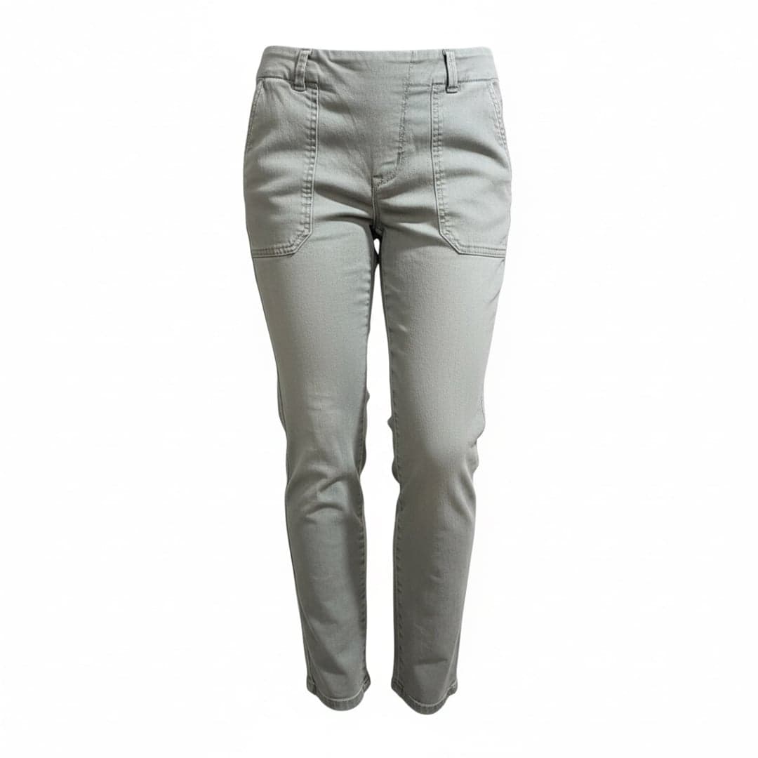 Unionbay Women’s Olive Green Utility Cargo Pants Slim Fit - Thumbnail 2