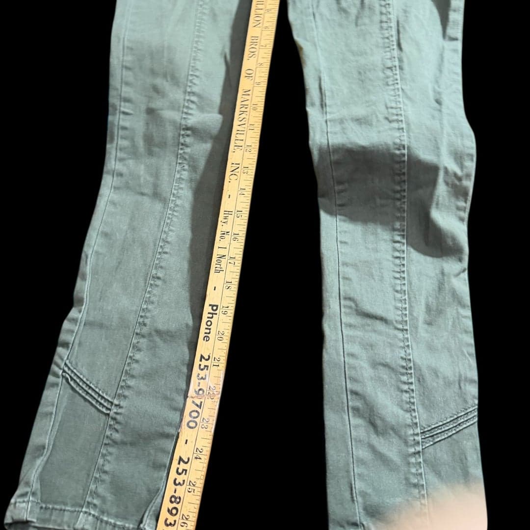Unionbay Women’s Olive Green Utility Cargo Pants Slim Fit - Thumbnail 8