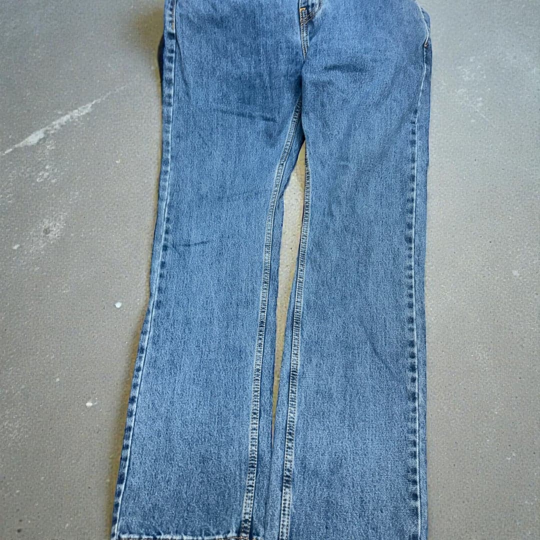 Levi’s 505 Men’s Jeans 32x32 Blue Regular Fit Straight Leg Denim - Image 1