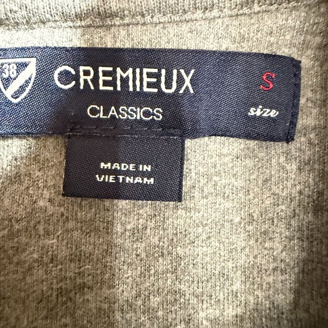 Cremieux Classics Men’s Quarter Zip Fleece Pullover Blue Size Small - Thumbnail 4