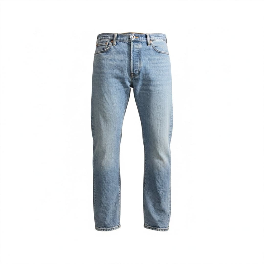 Levi’s 501 Original Fit Button Fly Blue Jeans Men’s W40 L30 - Thumbnail 2