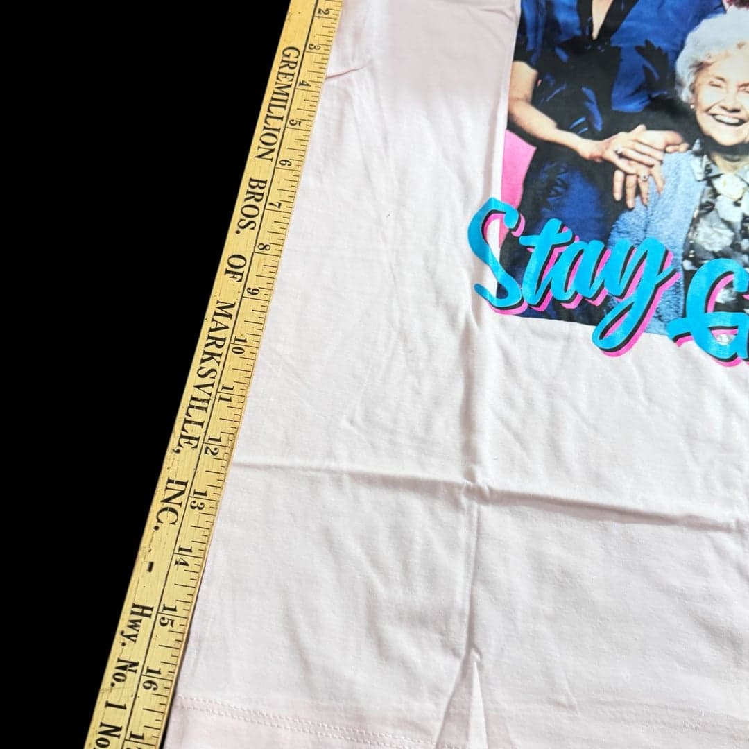 The Golden Girls Stay Golden Pink T-Shirt - Thumbnail 6