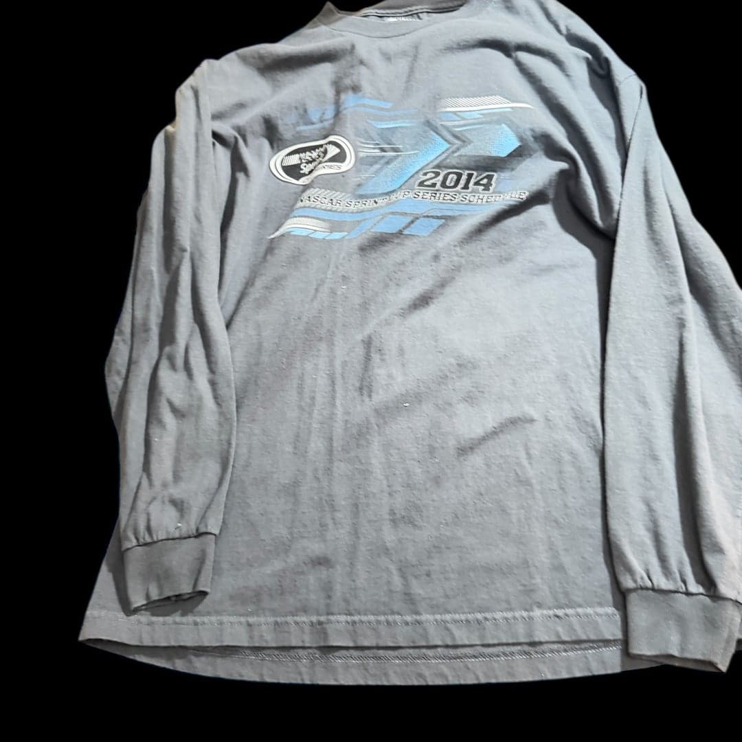 NASCAR Sprint Cup Series 2014 Schedule Long Sleeve T-Shirt - Image 1