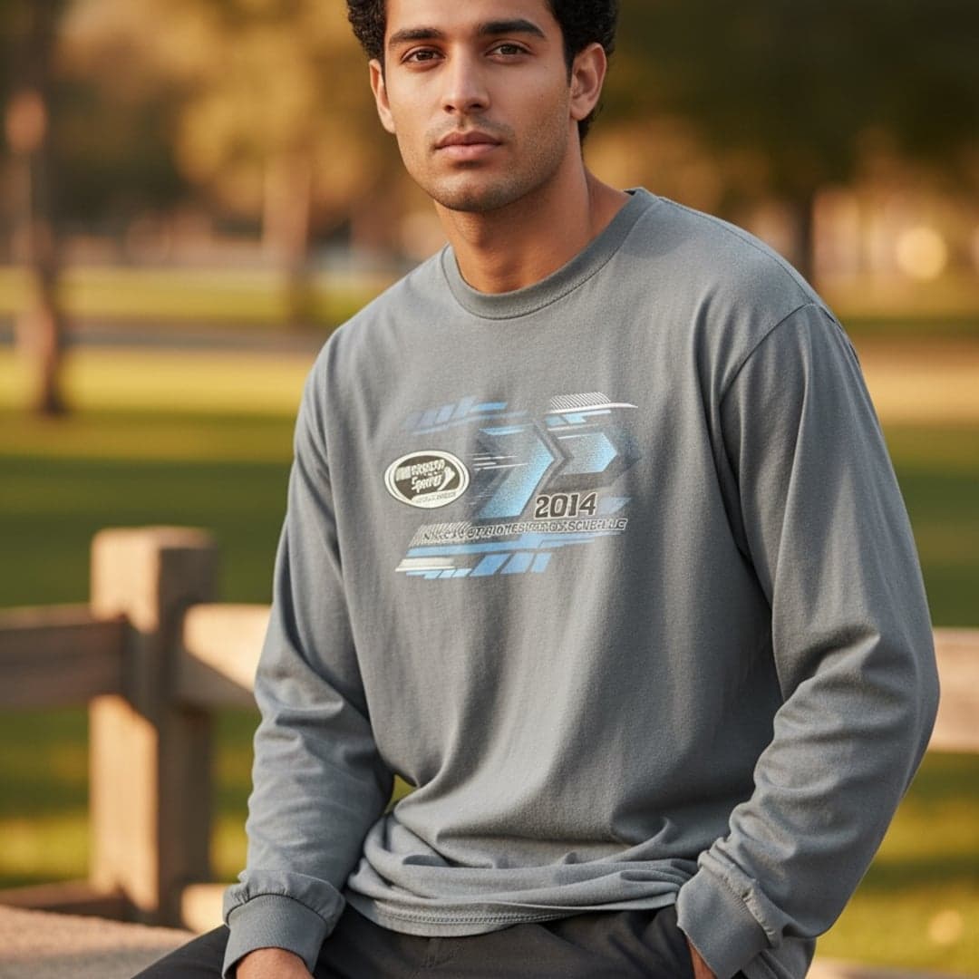 NASCAR Sprint Cup Series 2014 Schedule Long Sleeve T-Shirt - Thumbnail 2