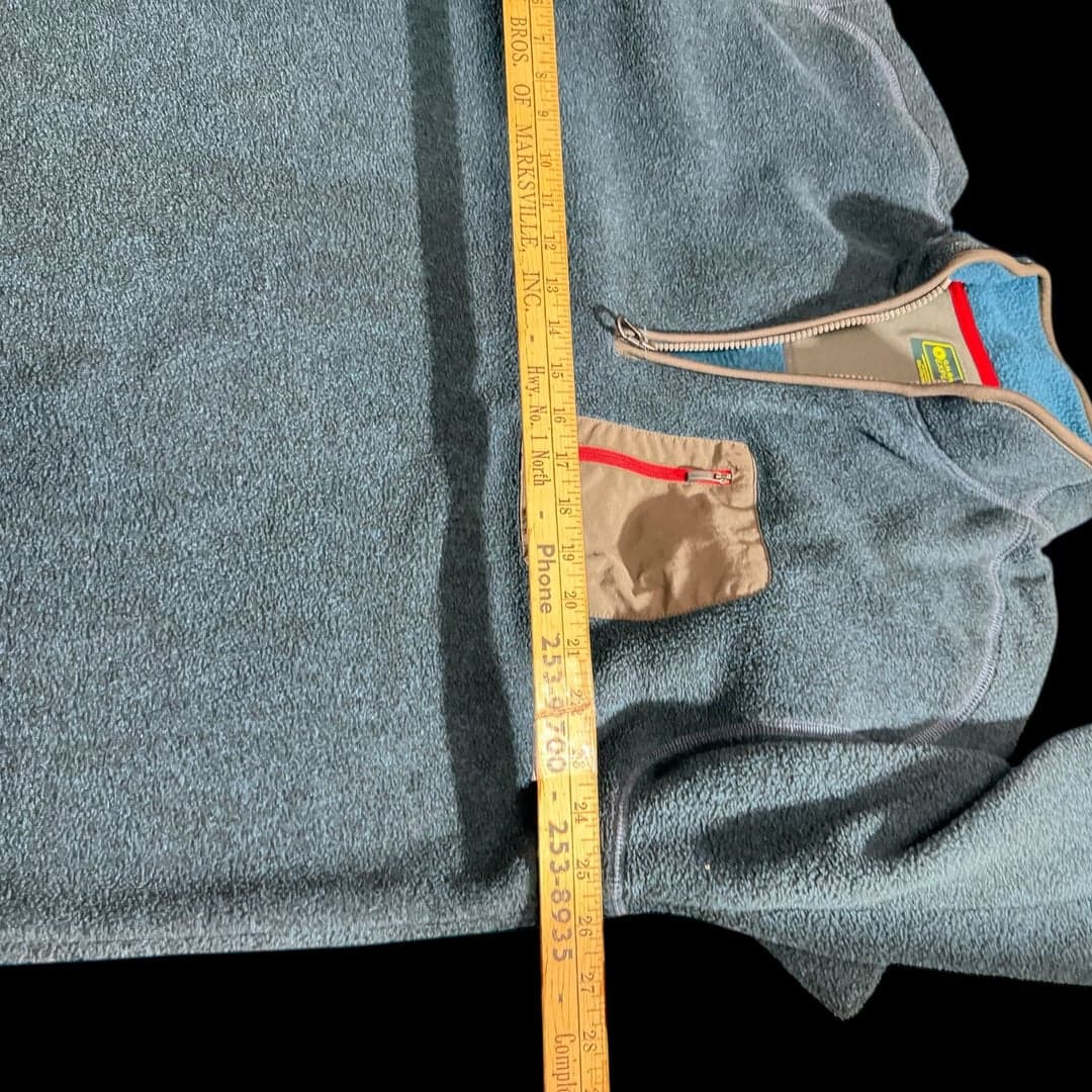 G.H. Bass & Co. Explorer Full Zip Fleece Jacket Mens XL - Blue - Thumbnail 6