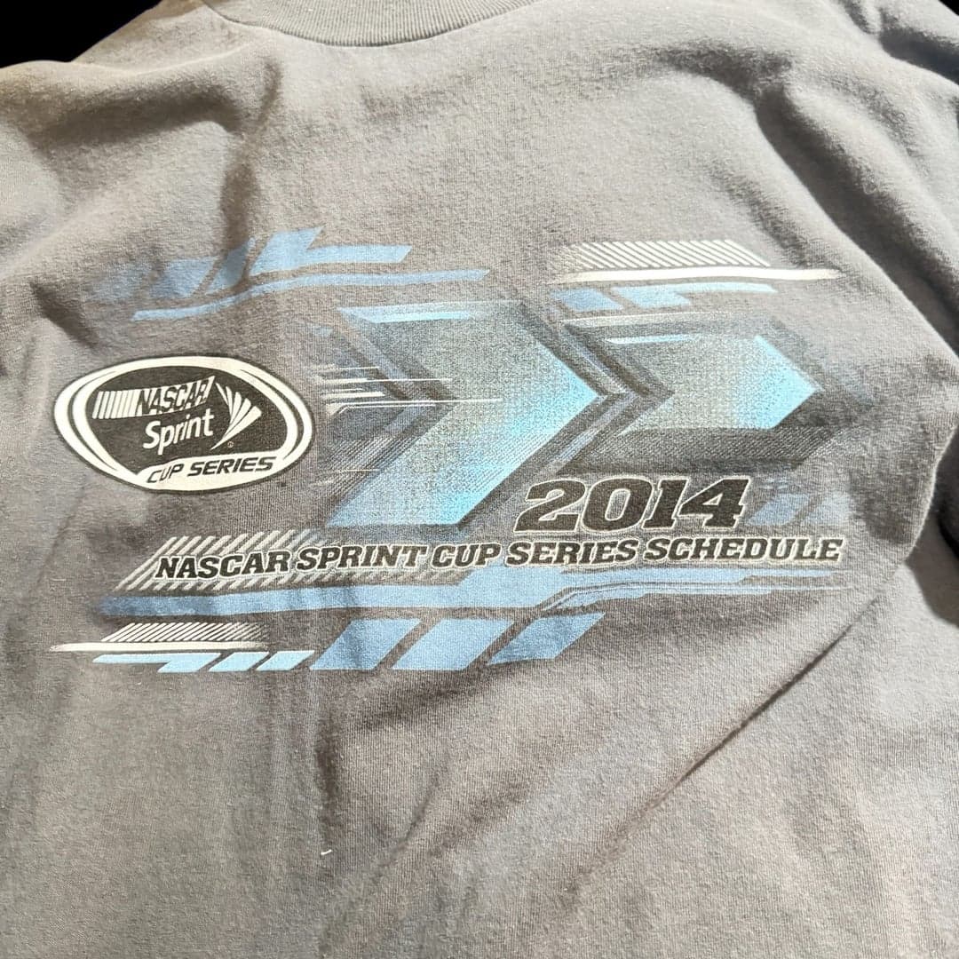 NASCAR Sprint Cup Series 2014 Schedule Long Sleeve T-Shirt - Thumbnail 4