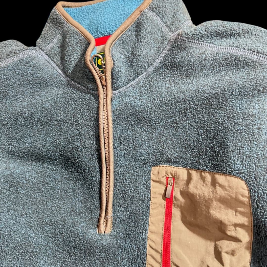 G.H. Bass & Co. Explorer Full Zip Fleece Jacket Mens XL - Blue - Thumbnail 3