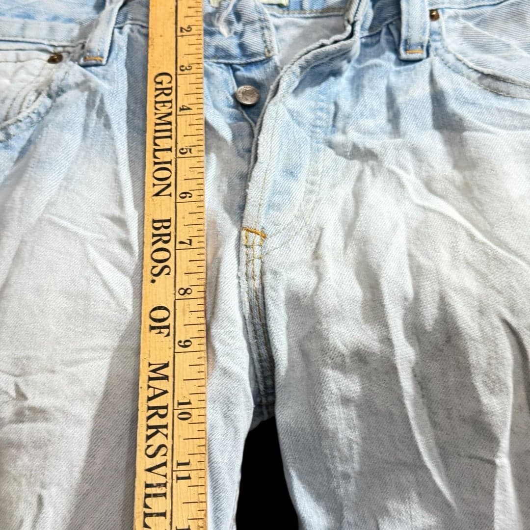 Levi’s 501 Original Jeans Men’s 31x32 Button Fly Straight Leg Denim - Thumbnail 5