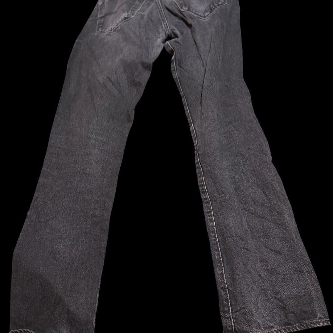 Levi’s 501 Original Black Jeans Men W36 L36 Button Fly Straight Leg - Thumbnail 3