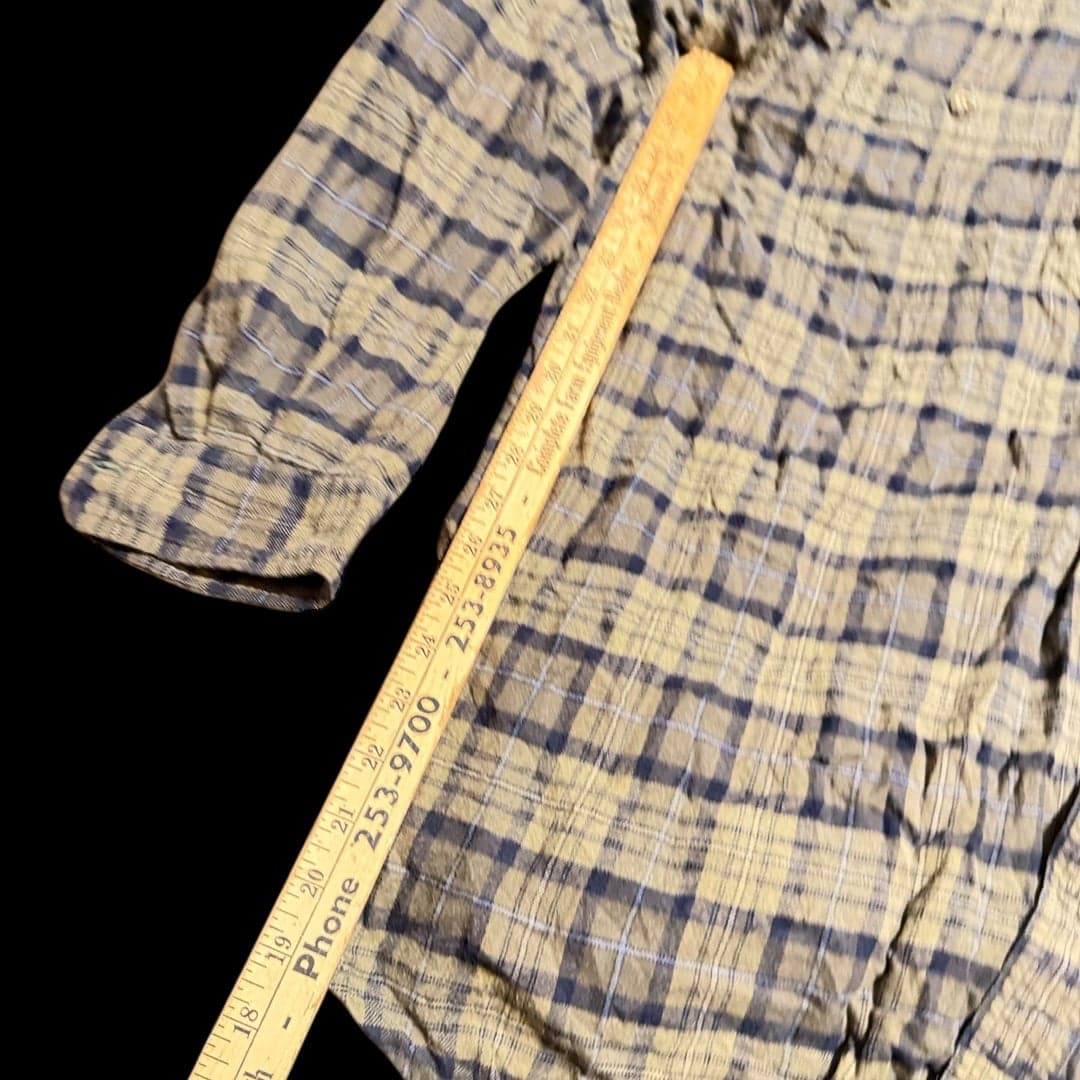 Carhartt Relaxed Fit Plaid Button Down Shirt Mens 2XLarge - Thumbnail 6