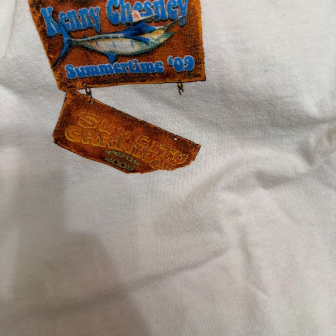 Kenny Chesney Summertime ’09 Sun City 2009 Long Sleeve Concert T-Shirt Medium - Thumbnail 4