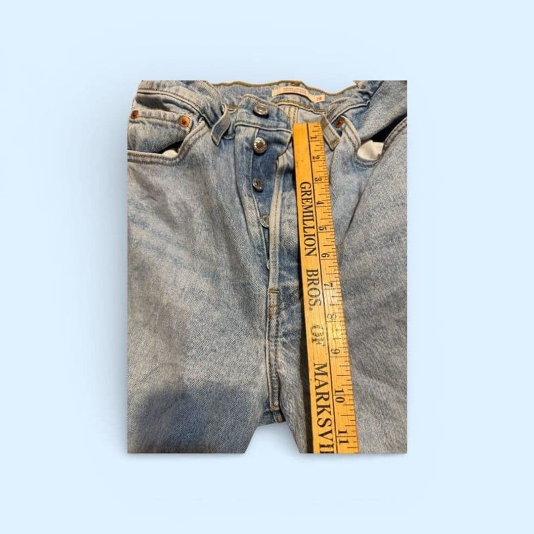 Vintage LEvi’s Big E Ribcage Straight W28 L27 - Thumbnail 11